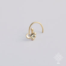 Load image into Gallery viewer, 14k Dainty Indian Nose Stud