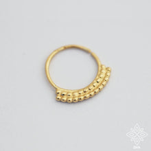 Load image into Gallery viewer, 14k Gold Hoop Tribal Earring - Hazel