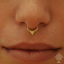 Load image into Gallery viewer, 14k Solid Gold Hippie Hoop Ring
