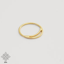 Load image into Gallery viewer, 14k Gold Layered Hoop Ring