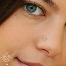 Load image into Gallery viewer, 14k Dainty Indian Nose Stud