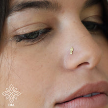 Load image into Gallery viewer, 14k Gold Tiny Flower Indian Nose Stud