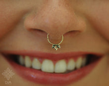 Load image into Gallery viewer, 14k Gold Boho Crown Hoop Ring