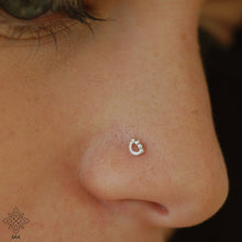 Load image into Gallery viewer, Silver Eye Nose Stud