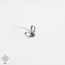 Load image into Gallery viewer, Silver Butterfly Nose Stud