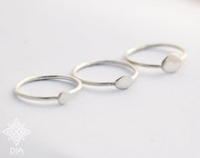 Load image into Gallery viewer, Sterling Silver Pebble Ring
