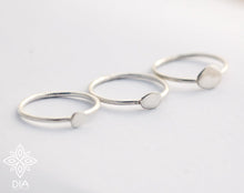 Load image into Gallery viewer, Sterling Silver Pebble Ring