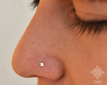 Load image into Gallery viewer, 14k Gold Tiny Nose Stud