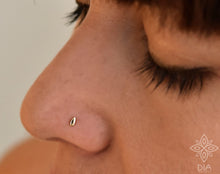 Load image into Gallery viewer, 14k Gold Tiny Drop Nose Stud