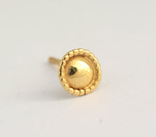 Load image into Gallery viewer, 14k Solid Gold Unique Stud Earring - Mackenzie
