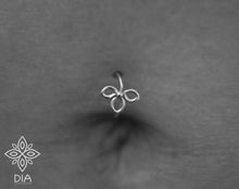 Load image into Gallery viewer, Silver Dainty Nose Hoop