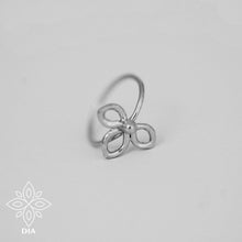 Load image into Gallery viewer, Silver Dainty Nose Hoop