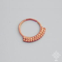 Load image into Gallery viewer, 14k Gold Hoop Tribal Earring - Hazel