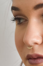Load image into Gallery viewer, 14k Gold Boho Hoop Ring