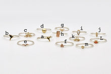 Load image into Gallery viewer, 14k Gold and Silver Stackable Rings