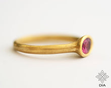 Load image into Gallery viewer, 14k/18k Solid Gold Tourmaline Engagement - Caroline