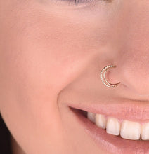 Load image into Gallery viewer, 14k Gold Layered Nose Ring