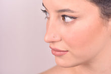 Load image into Gallery viewer, Sterling Silver Dainty Sparrow Earring Studs