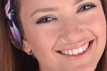 Load image into Gallery viewer, 14k Solid Gold Bohemian Hoop Ring