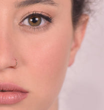 Load image into Gallery viewer, 14k Gold Snug Fitting Nose Ring