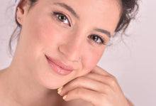 Load image into Gallery viewer, Silver Double Nose Hoop