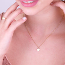 Load image into Gallery viewer, 14k Gold Coin Pendant