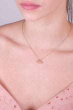 Load image into Gallery viewer, 14k Gold Oval Filigree Pendant