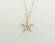 Load image into Gallery viewer, Sterling Silver Starfish Necklace
