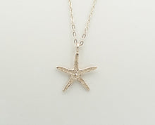 Load image into Gallery viewer, Sterling Silver Starfish Necklace