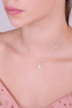 Load image into Gallery viewer, Sterling Silver Starfish Necklace