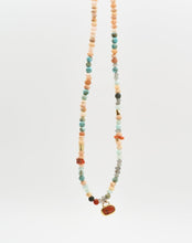 Load image into Gallery viewer, 14k Gold Beaded Gemstone Necklace
