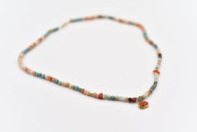 Load image into Gallery viewer, 14k Gold Beaded Gemstone Necklace