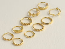 Load image into Gallery viewer, 14k Solid Gold Inifinity Nose Hoop