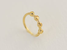 Load image into Gallery viewer, 14k Solid Gold Dotted Nose Ring