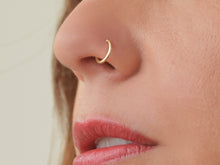 Load image into Gallery viewer, 14k Gold Plain Nose Ring
