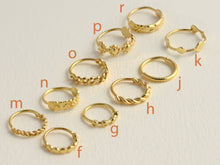 Load image into Gallery viewer, 14k Solid Gold Inifinity Nose Hoop