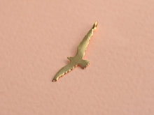 Load image into Gallery viewer, 14k Gold Flying Bird Pendant