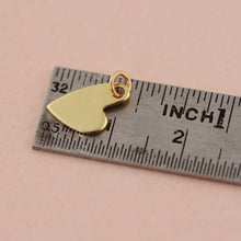 Load image into Gallery viewer, 14k Gold Tiny Heart Pendant