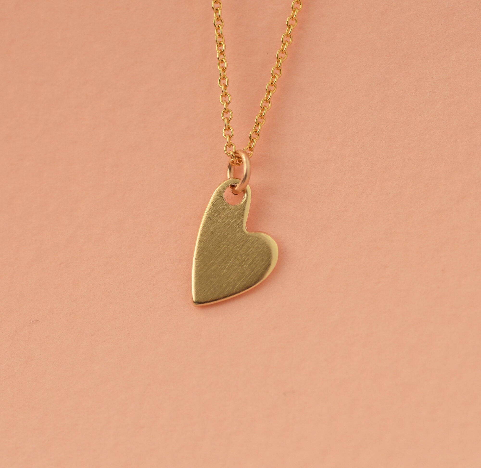 Micro Inlay Heart Pendant