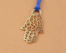 Load image into Gallery viewer, 14k Gold Hamsa Pendant