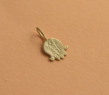 Load image into Gallery viewer, 14k Gold Hand of Fatima Pendant
