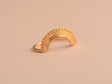 Load image into Gallery viewer, 14k Gold Half-Circle Ring