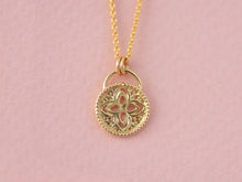 Load image into Gallery viewer, 14k Gold Mandala Pendant - Nia