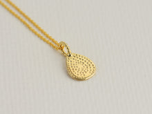 Load image into Gallery viewer, Two Sided 14k Solid Gold Pendant 14k Gold - Daria
