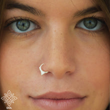 Load image into Gallery viewer, Sterling Silver Bohemian Nose Hoop
