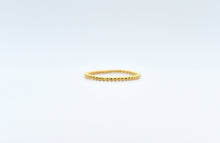 Load image into Gallery viewer, Set of Three 14k Gold / Silver Minimal Dotted Rings
