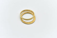 Load image into Gallery viewer, 14k Gold Wedding Band Hellenistic Boho Ring - Juniper
