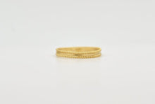 Load image into Gallery viewer, 18k Gold Wedding Band Hellenistic Boho Ring - Juniper
