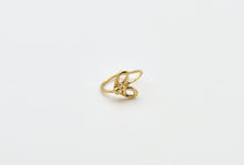 Load image into Gallery viewer, 14k Solid Bohemian Flower Nose Ring
