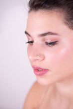 Load image into Gallery viewer, 14k Gold Tribal Flower Nose Stud
